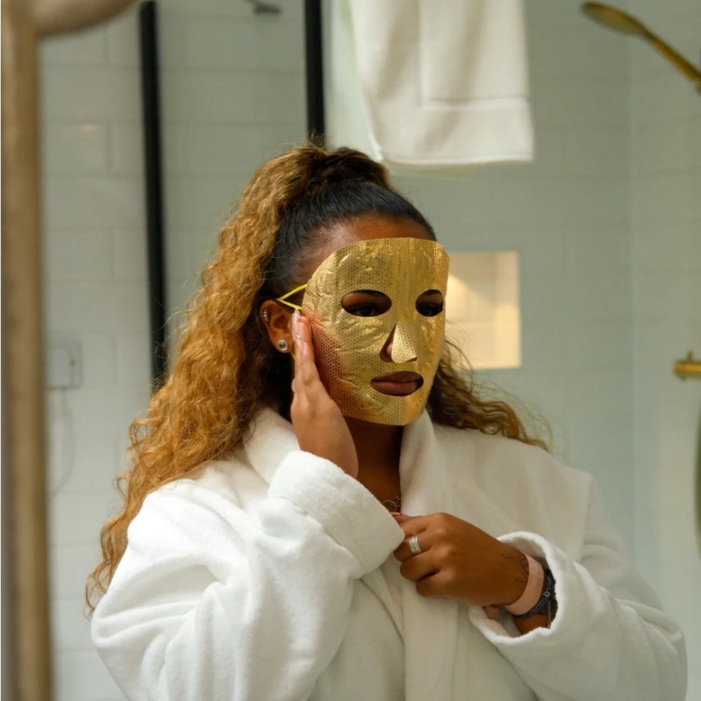 NWT, Popmask, Glow‎ Getter Full-Face Mask – 3 Pack | Self-Warming Facial Mask